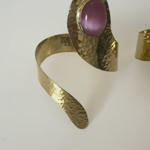 Amazigh Brass Atlas Heritage Piece – Amazigh Form for Meaningful Styling