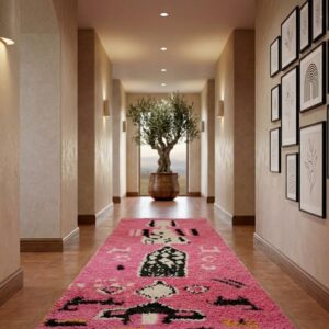 Amazigh Hot Pink Rug