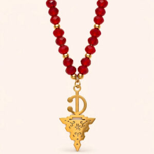 Maisa Necklace - Amazigh Linen Pendant Jewelry