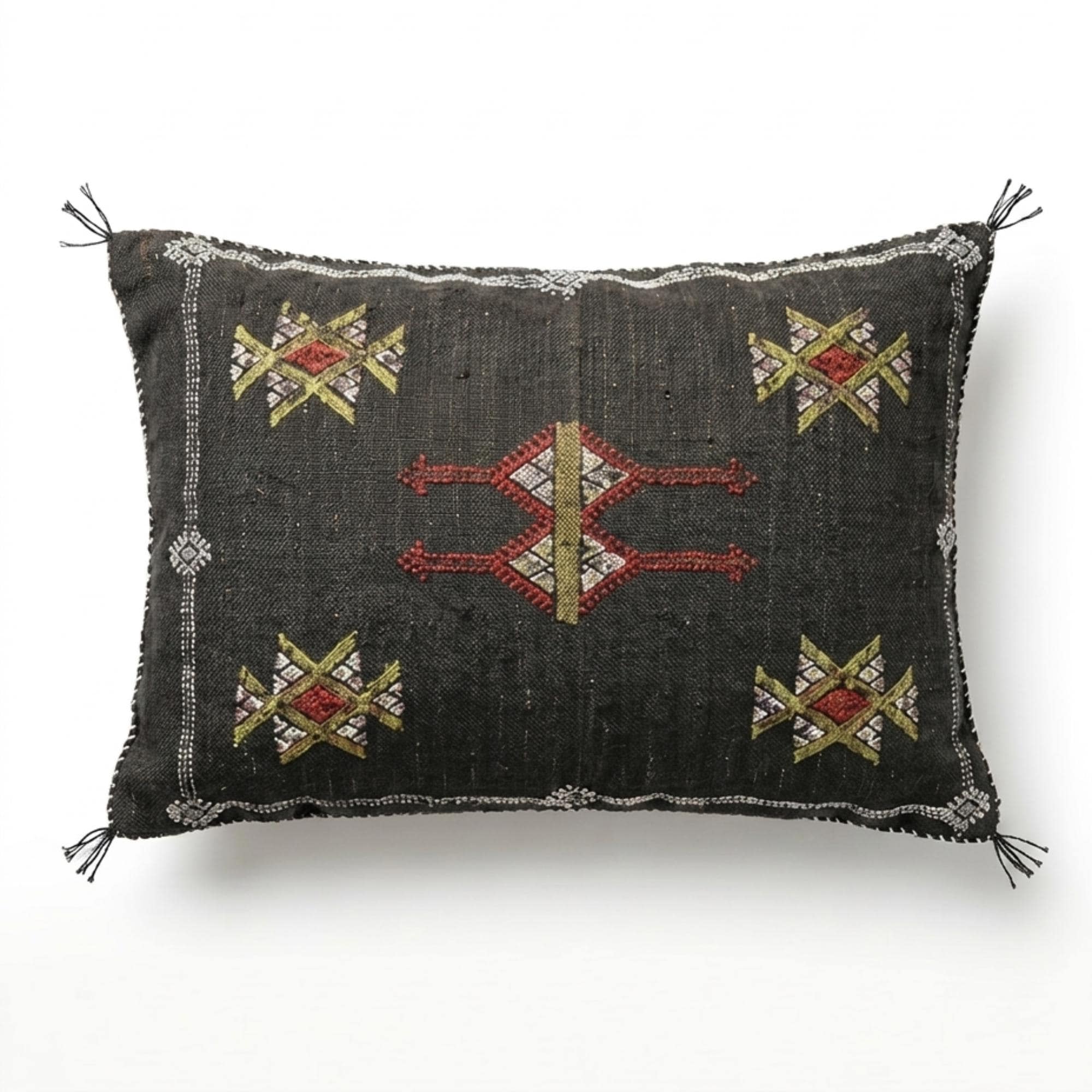 Amazigh Cactus Silk Pillow