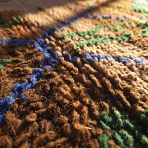 Berber Brown Runner Rug
