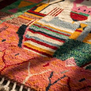 Berber Colorful Boujaad Rug