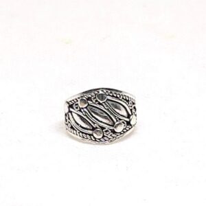 Handmade Berber Sterling Silver Ring: Tribal Jewelry