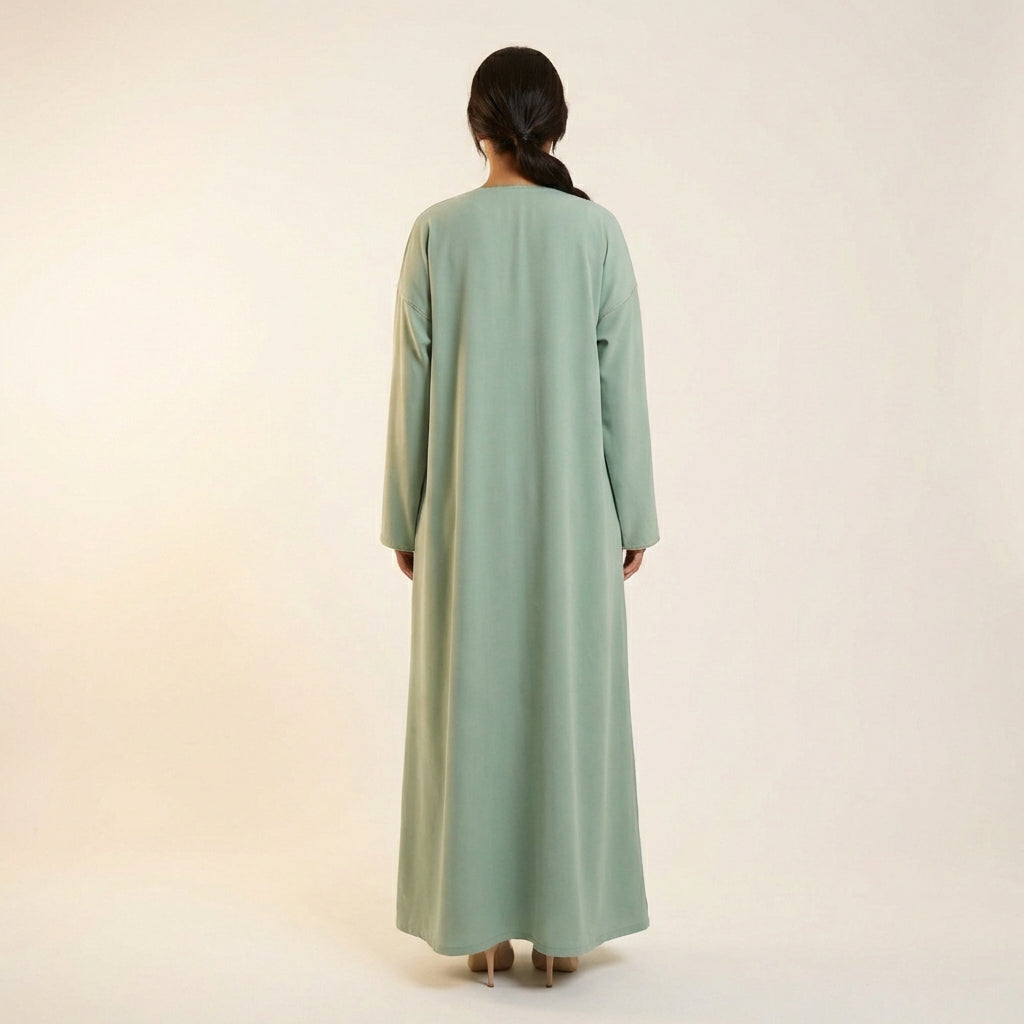 Gandoura Dress - Turquoise Cultural Occasion Wear