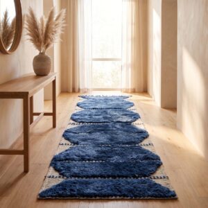 Berber Blue Wool Rug