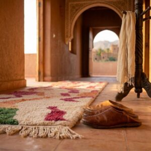 Berber Handwoven Wool Rug