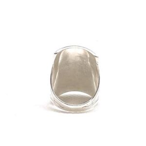 Handmade Berber Sterling Silver Ring: Tribal Ethnic Boho Jewelry