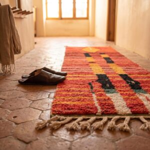 Berber Red Boujaad Rug