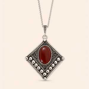 Tuda Necklace - Amazigh Silver Pendant Jewelry