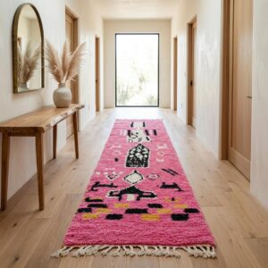 Amazigh Hot Pink Rug