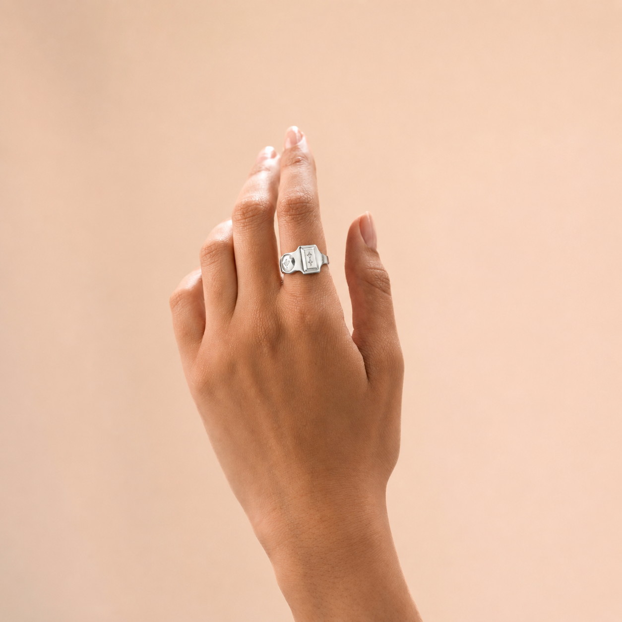 Fleurs de Figuier de Barbarie Ring - Amazigh Geometric Jewelry