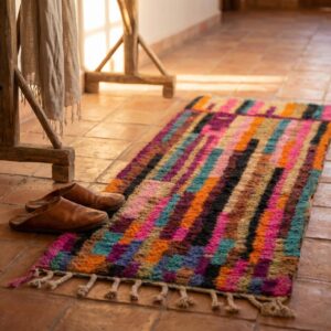 Berber Multicolor Boujaad Rug
