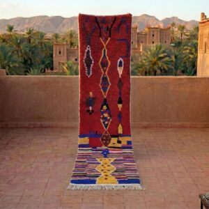 Berber Red Boujaad Rug