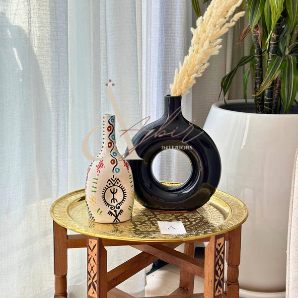 bouteille Vase - Amazigh Decorative Pottery