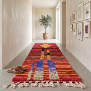 Berber Ruby Red Rug