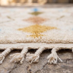 Berber Ivory Beni Ourain Rug