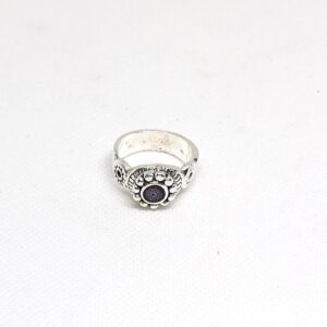 Handmade Berber Silver Ring: Tuareg Eye, Tribal Boho Jewelry