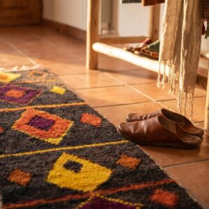 Berber Black Boujaad Rug