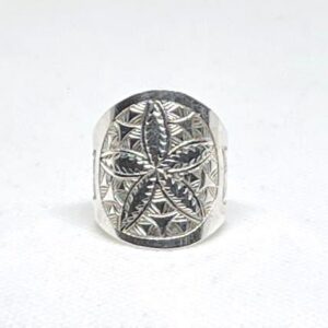 Handmade Sterling Silver Tuareg Ring: Berber Ethnic Sahara Tribal Jewelry