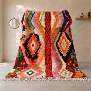 Berber Colorful Boujaad Rug