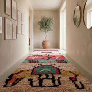 Berber Pink Boujaad Rug