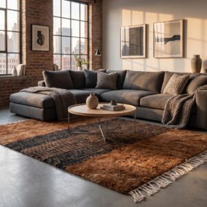Berber Brown Beni Ourain Rug