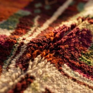 Boujaad Rug Colorful Berber Wool Carpet