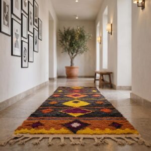 Berber Black Boujaad Rug