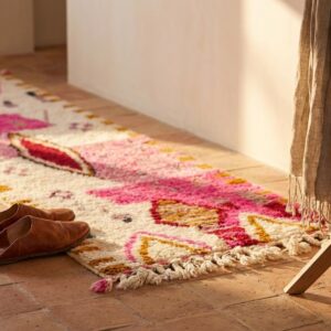Amazigh Pink Runner Rug