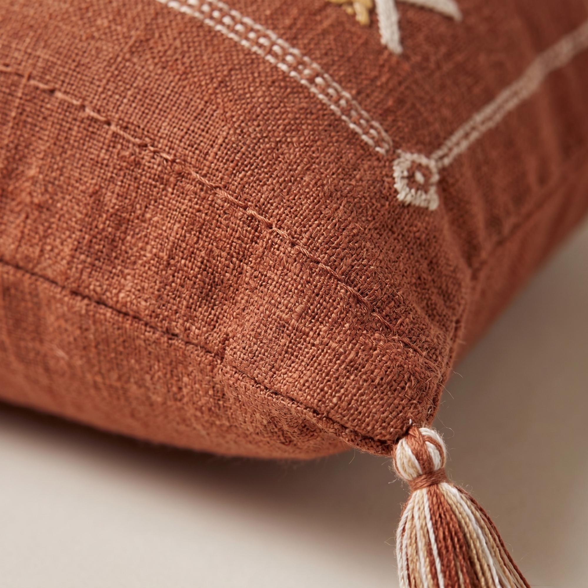 Amazigh Cactus Silk Pillow