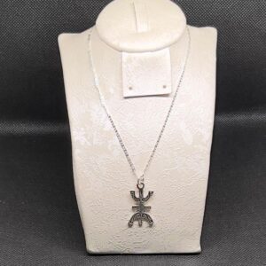 Amazigh Berber Sterling Silver Necklace: Tribal Jewelry