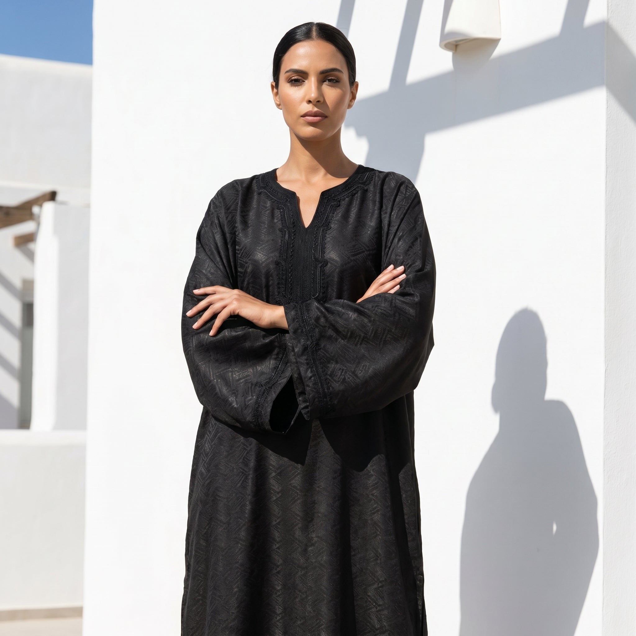 Kamkha Kaftan - Motif Occasion Wear