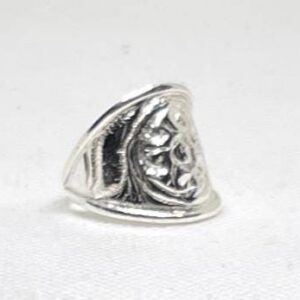 Handmade Sterling Silver Berber Ring: Filigree Engraved Tribal Statement Jewelry