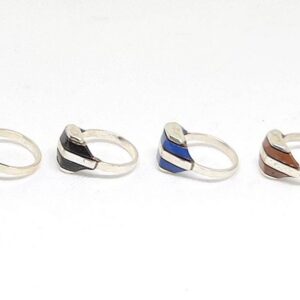 Handmade Berber Ring: Tarnished Silver Tribal Jewelry