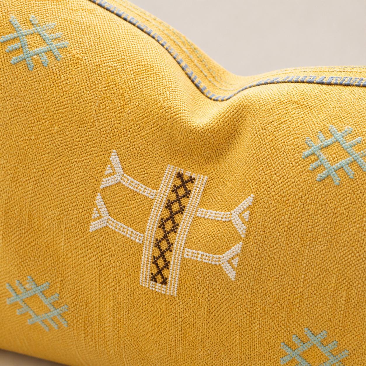 Amazigh Cactus Silk Pillow