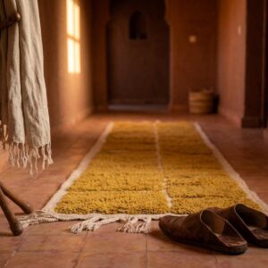 Berber Mustard Yellow Rug