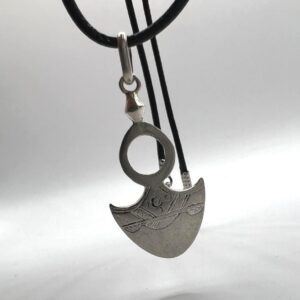 African Tuareg Cross Sterling Silver Pendant: African Croix du Sud Necklace