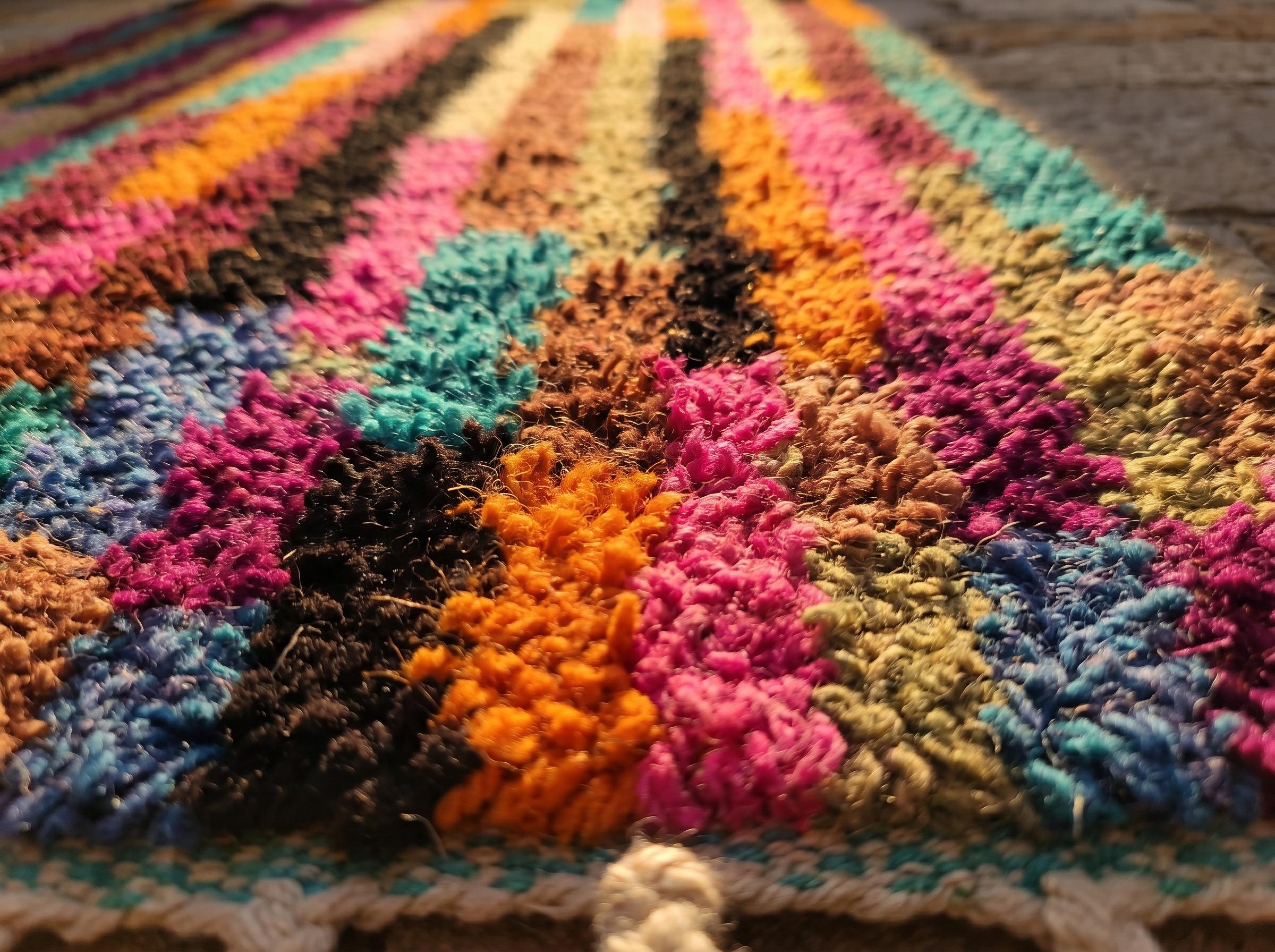 Berber Colorful Boujaad Rug