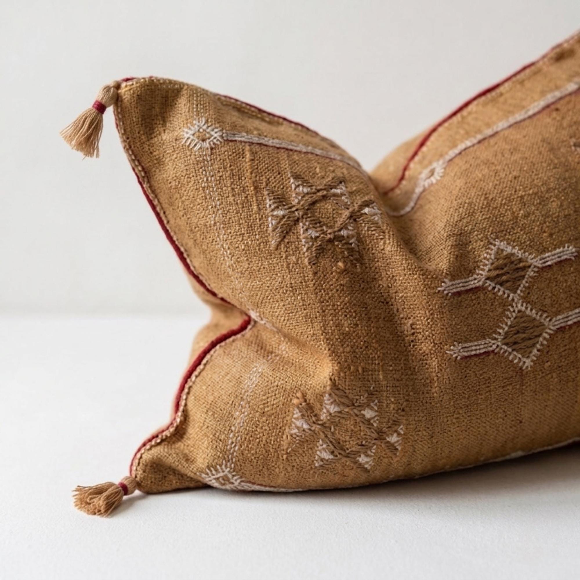 Amazigh Cactus Silk Pillow