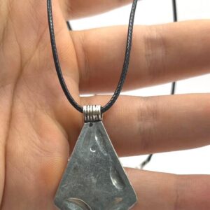 Berber Amulet Sterling Silver Pendant Necklace: Tuareg Cross African Spiral Boho Gypsy Boho