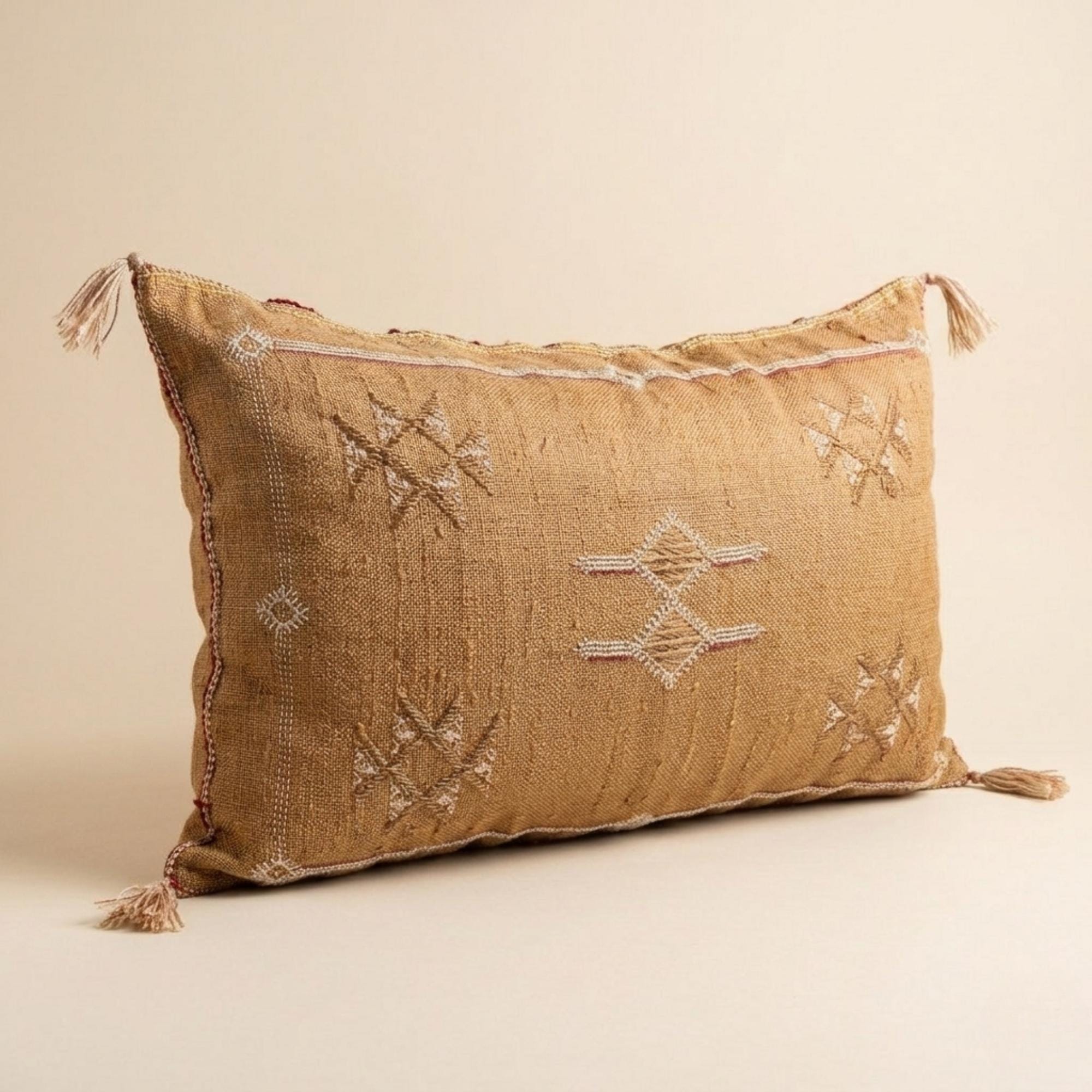Amazigh Cactus Silk Pillow