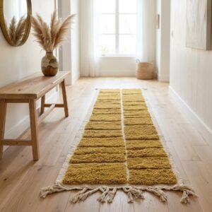 Berber Mustard Yellow Rug