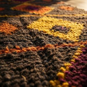 Berber Black Boujaad Rug