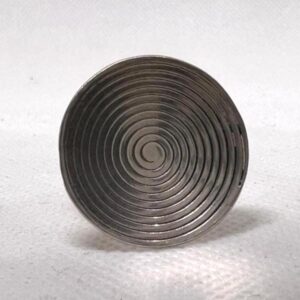 Handmade Sterling Silver Berber Ring: Engraved Tribal Jewelry, Size 7