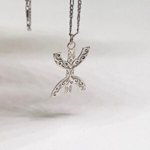 Amazigh Berber Sterling Silver Necklace: Freedom Symbol