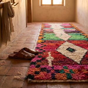 Berber Red Green Rug