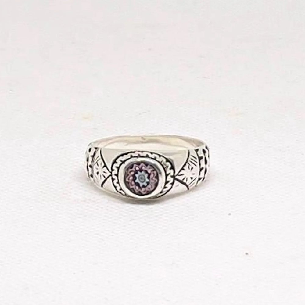 Tuareg Sterling Silver Ring: Handmade Berber Tribal Jewellery