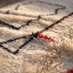 Berber Ivory Beni Ourain Rug
