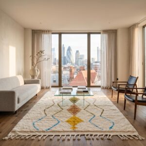 Berber Ivory Beni Ourain Rug