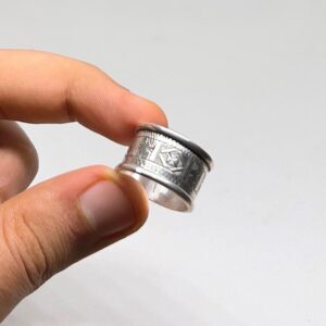 Handmade Sterling Silver Tuareg Ring: Berber Tribal Jewelry